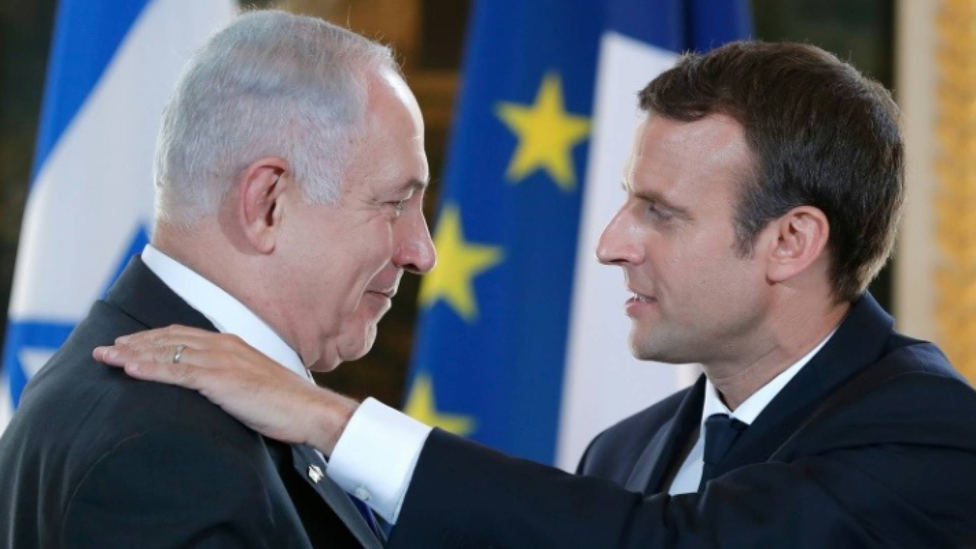 ماكرون ونتنياهو