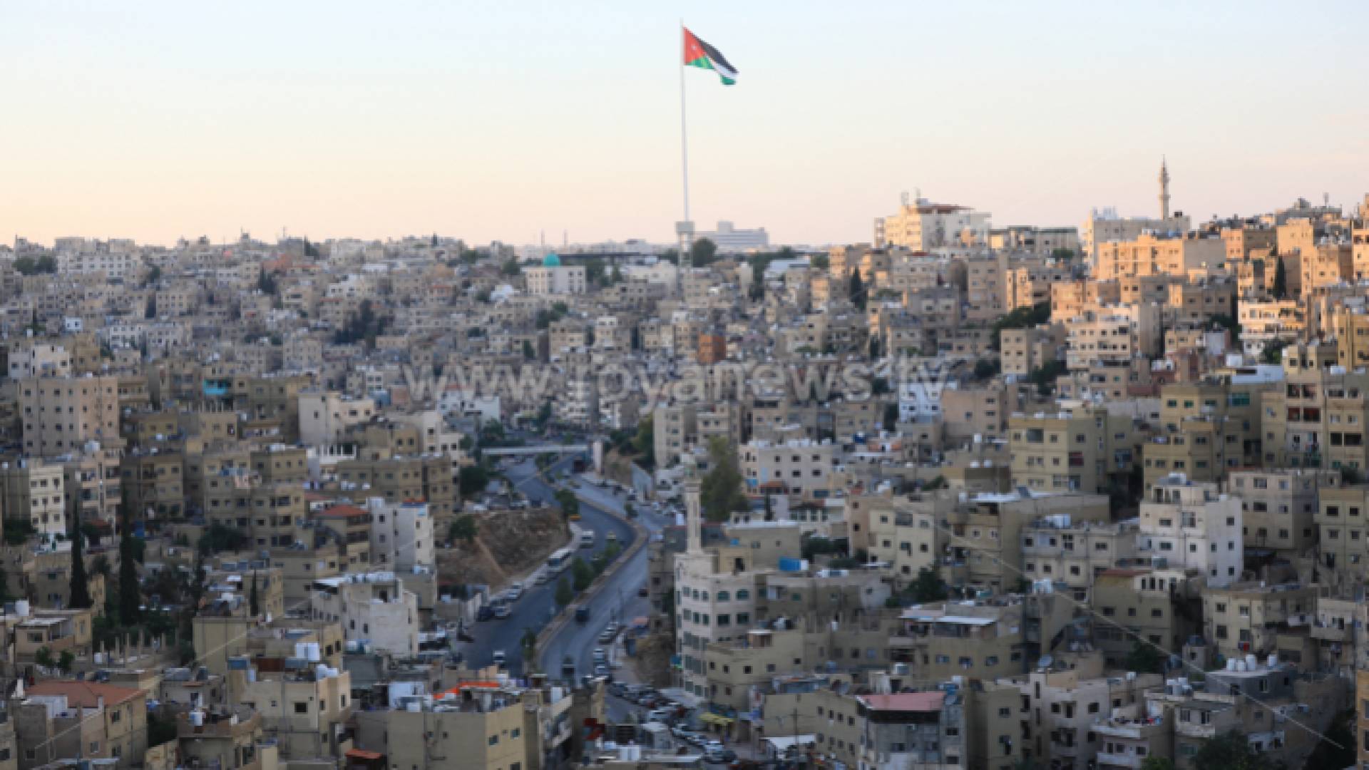 جانب من العاصمة عمان