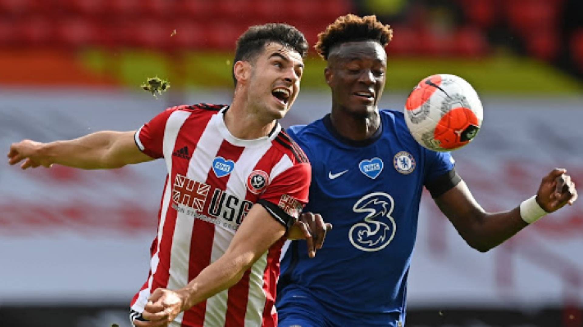 صورة من المباراة