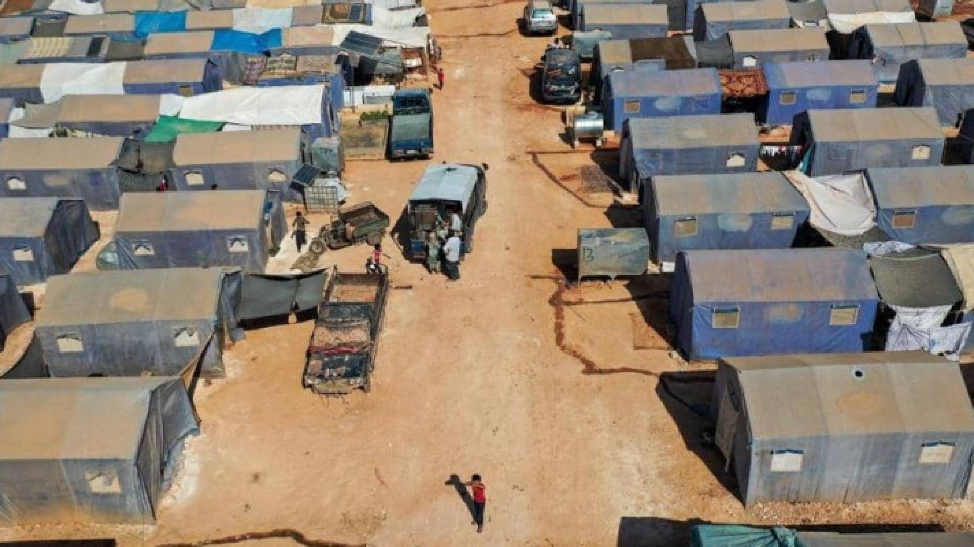 مخيمات النزوح السوري - ارشيفية