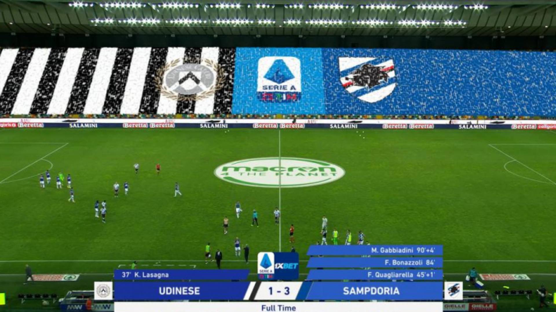 ابتعد سمبدوريا عن منطقة الخطر