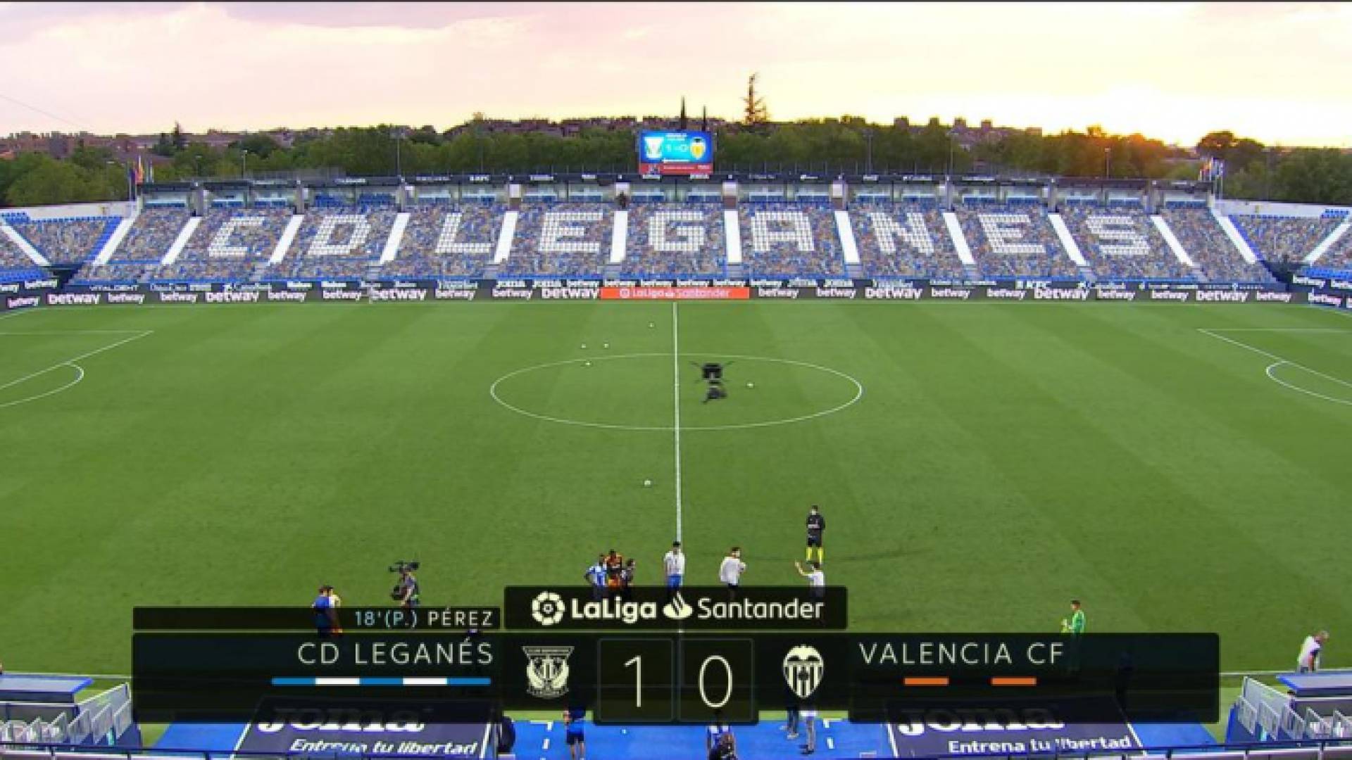 حافظ ليغانيس على أمله الضعيف بالبقاء في دوري الدرجة الأولى الإسباني