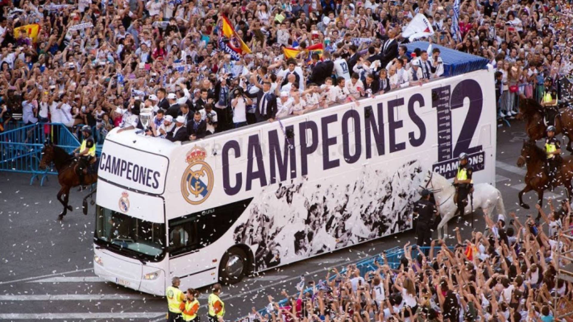 ريال مدريد يناشد جماهيره بعدم الاحتفال في ساحة ثيبيليس بمدريد