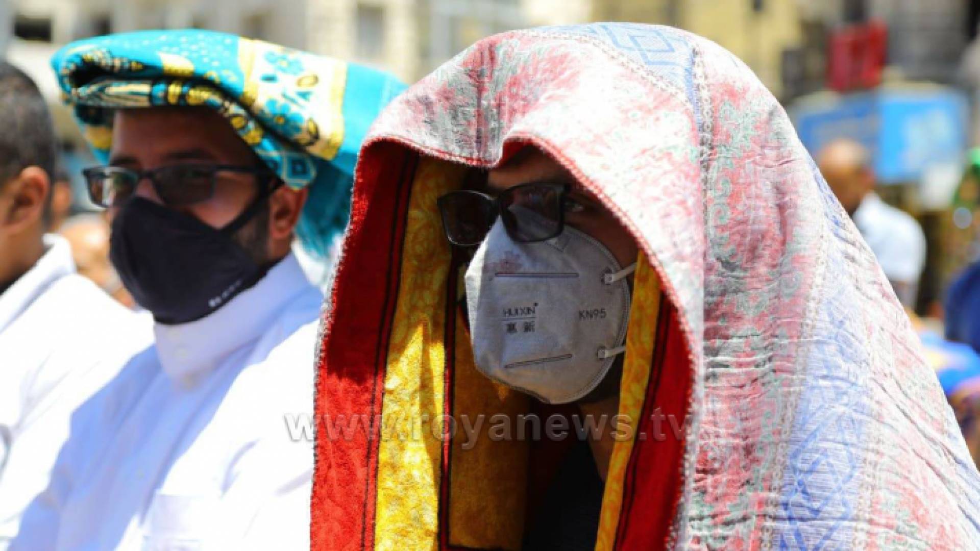 من المسجد الحسيني في وسط البلد - ارشيفية