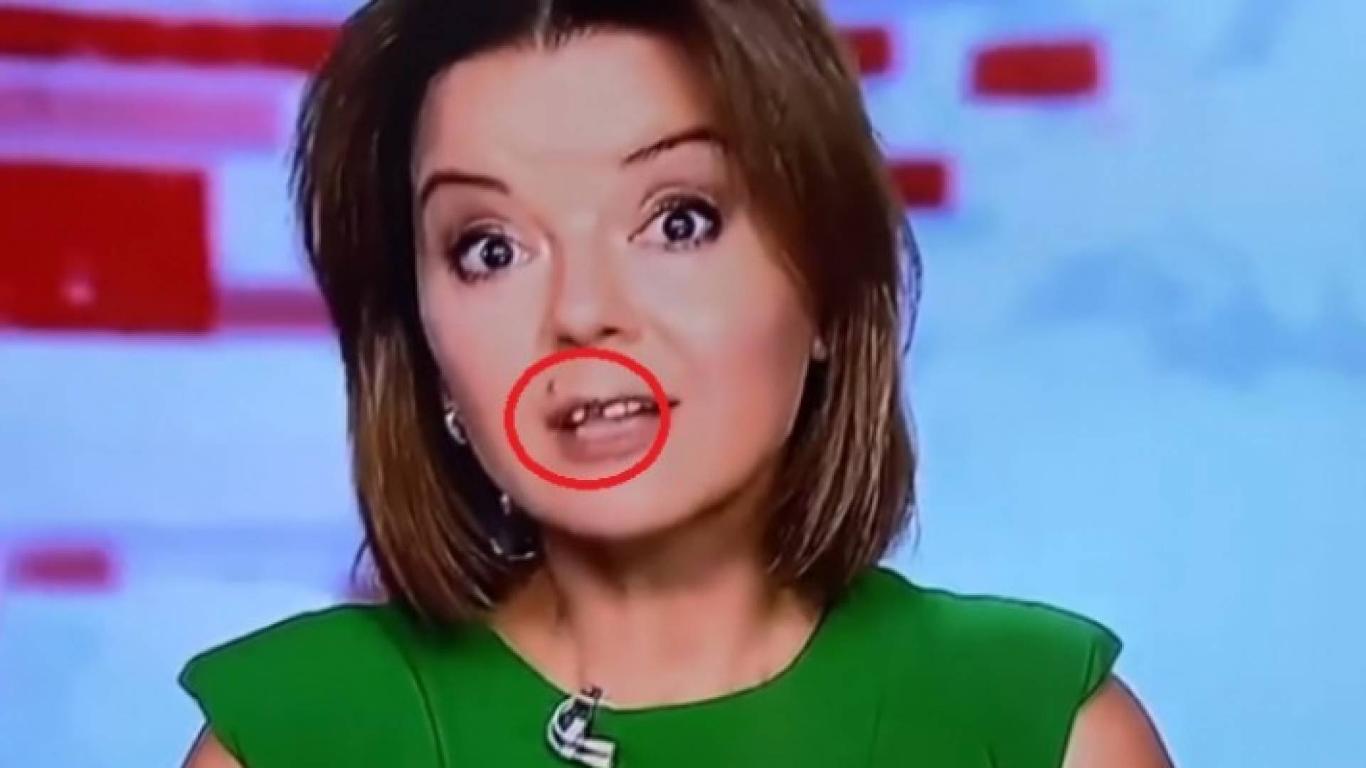 المذيعة الأوكرانية