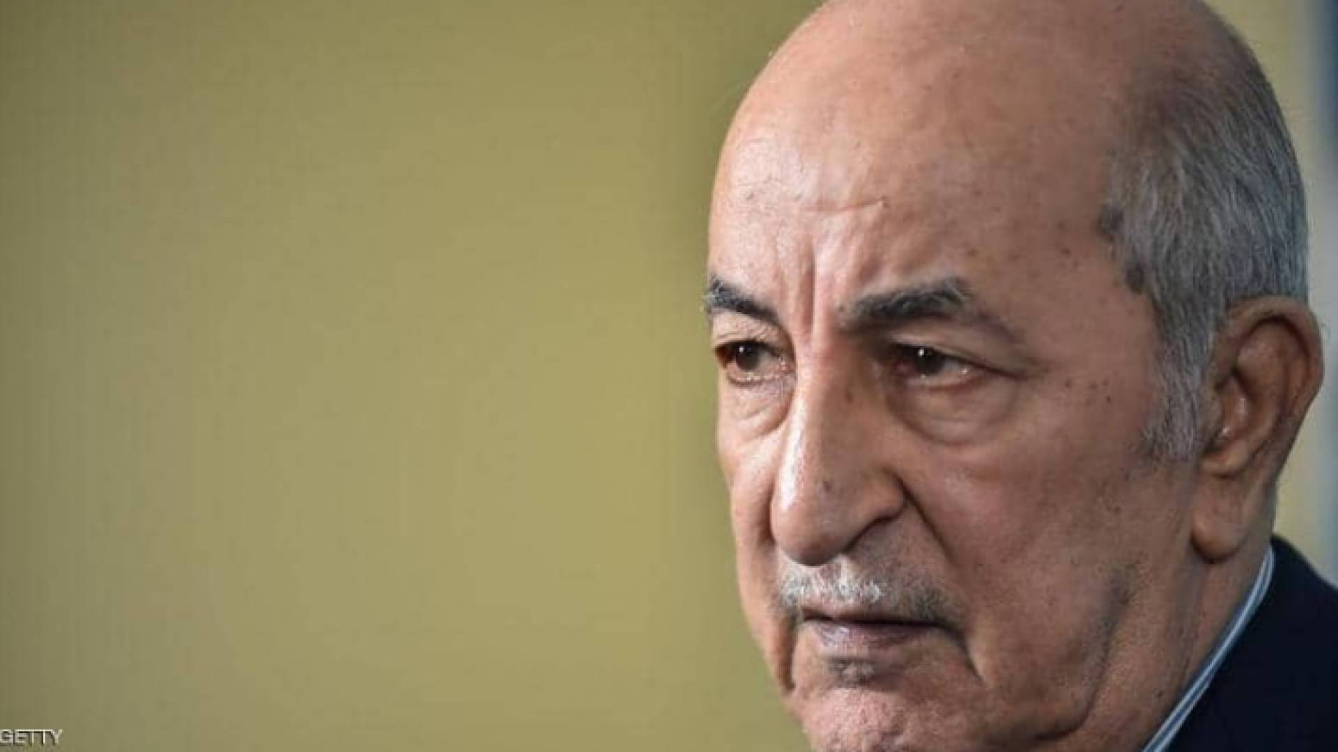 الرئيس الجزائري عبد المجيد تبون