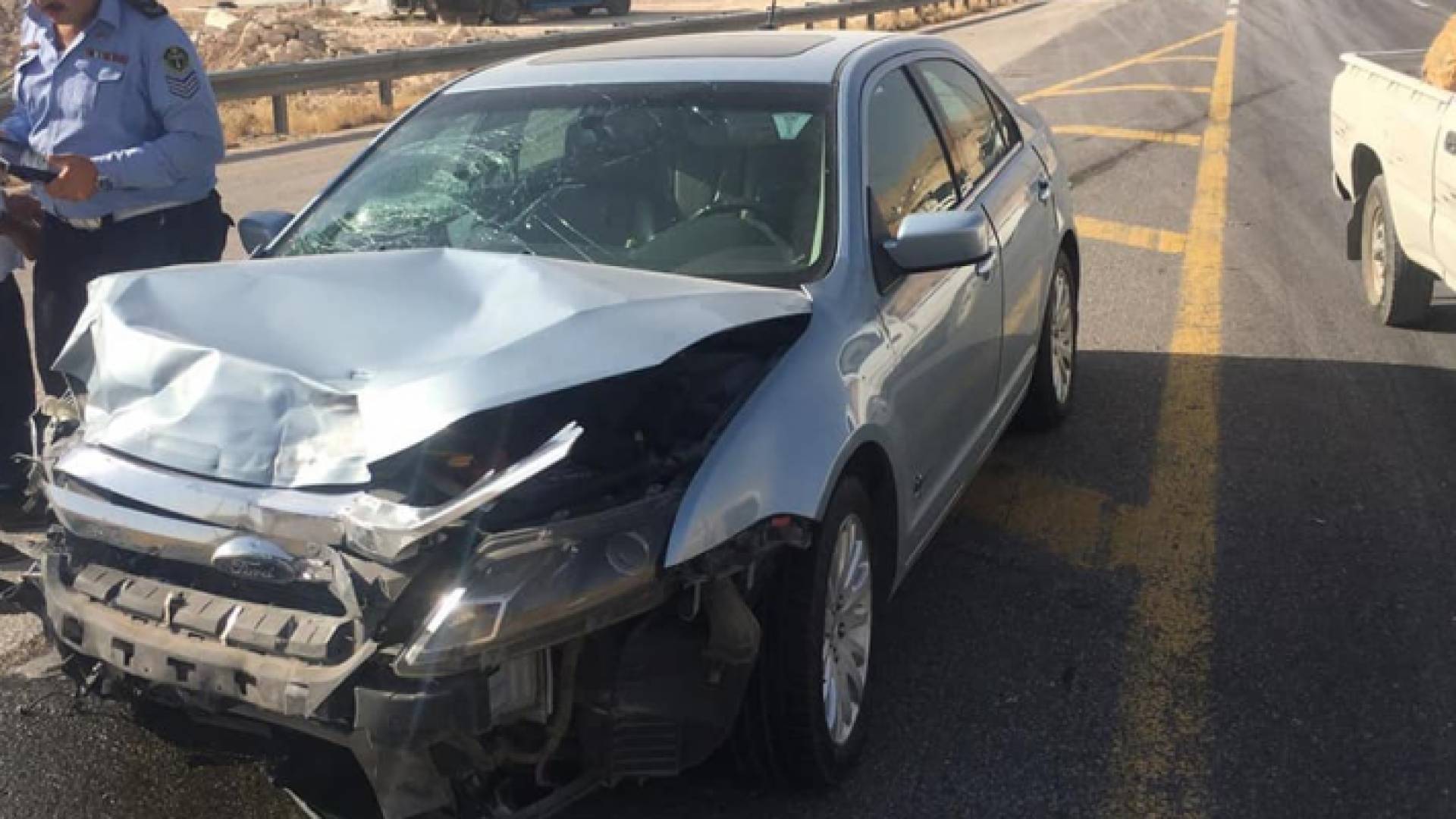 من موقع الحادث