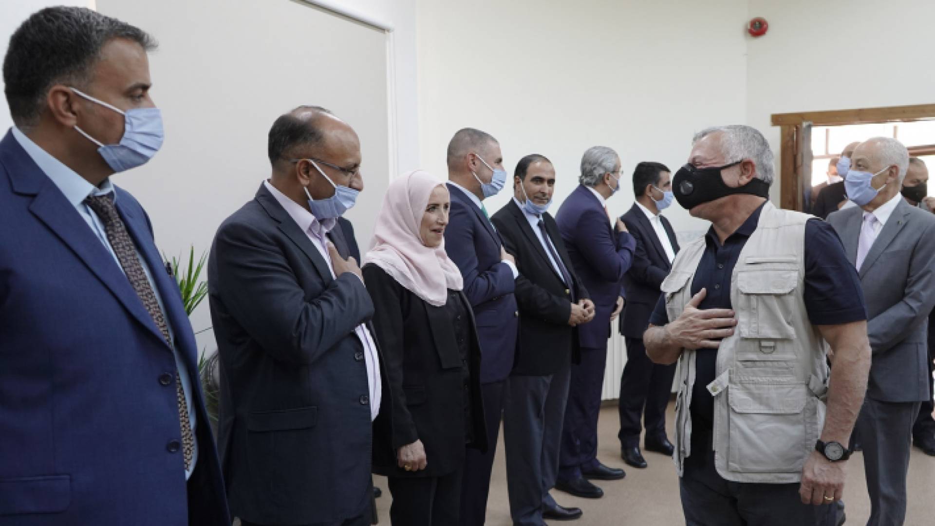 الملك يزور لواء الشوبك