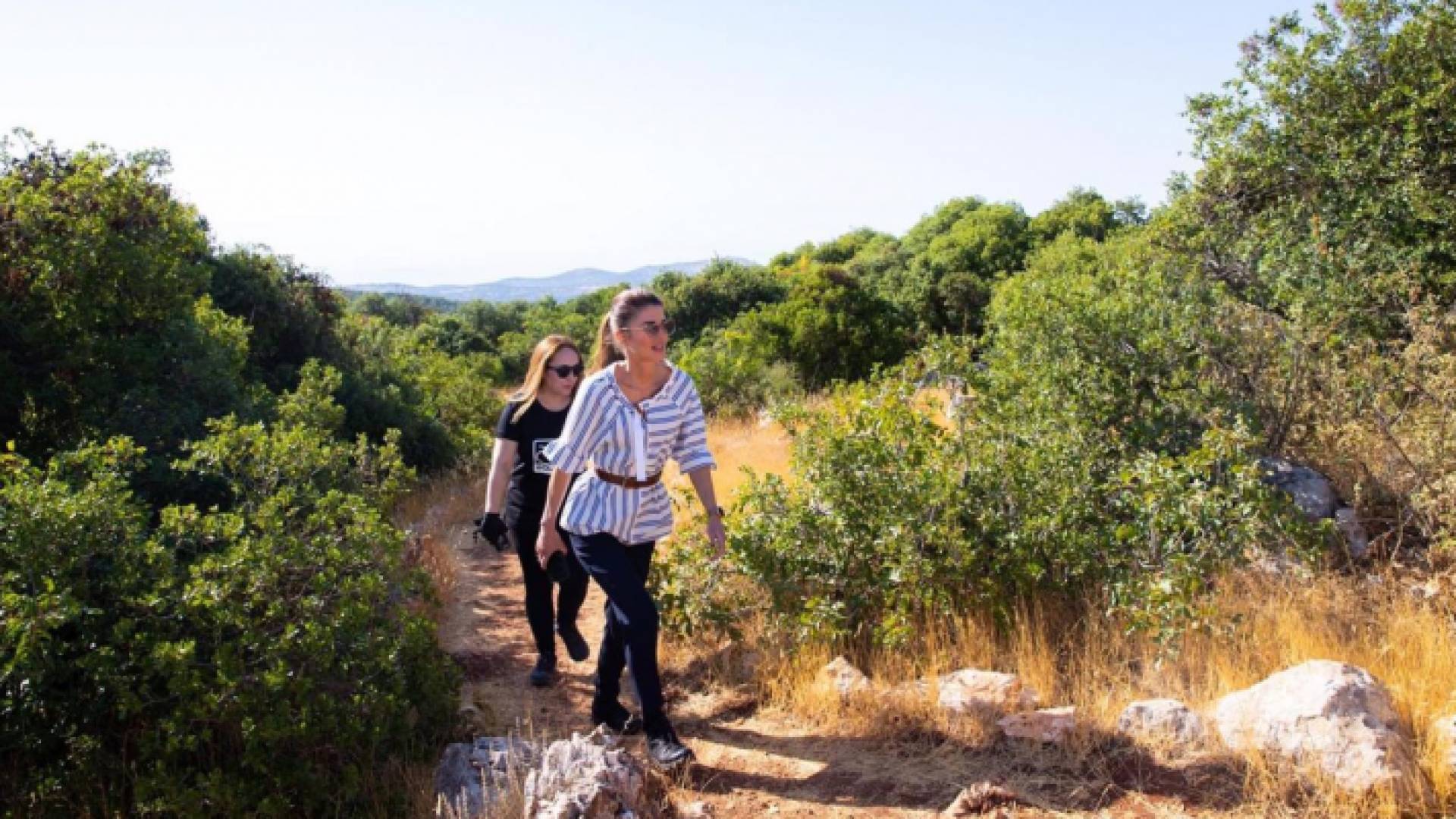 زيارة جلالة الملكة رانيا لمحمية عجلون