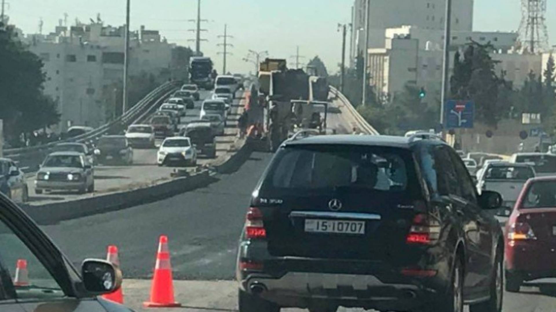 احدى الأزمات في العاصمة عمان- أرشيفية