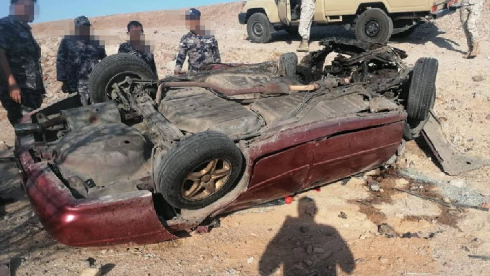 صورة من موقع الحادث