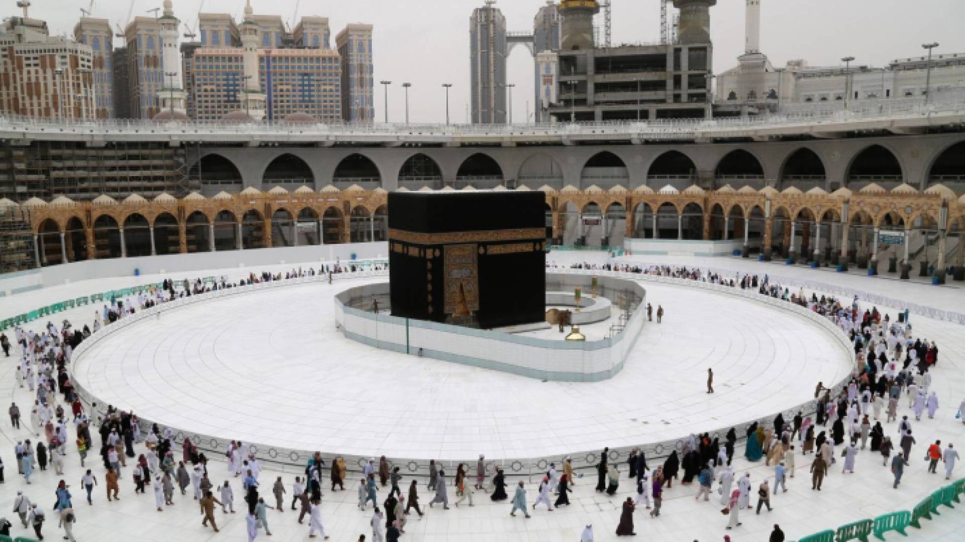 صورة نشرتها وزارة الحج والعمرة السعودية