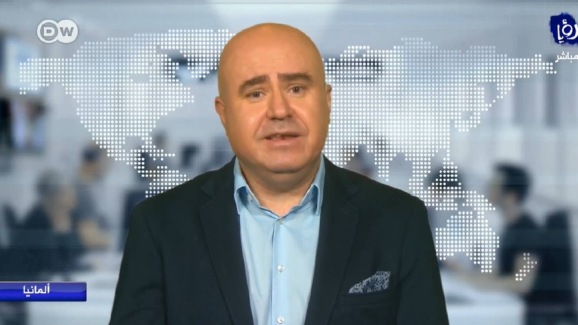 لؤي المدهون خبير قناة DW للشؤون الألمانية والأوروبية