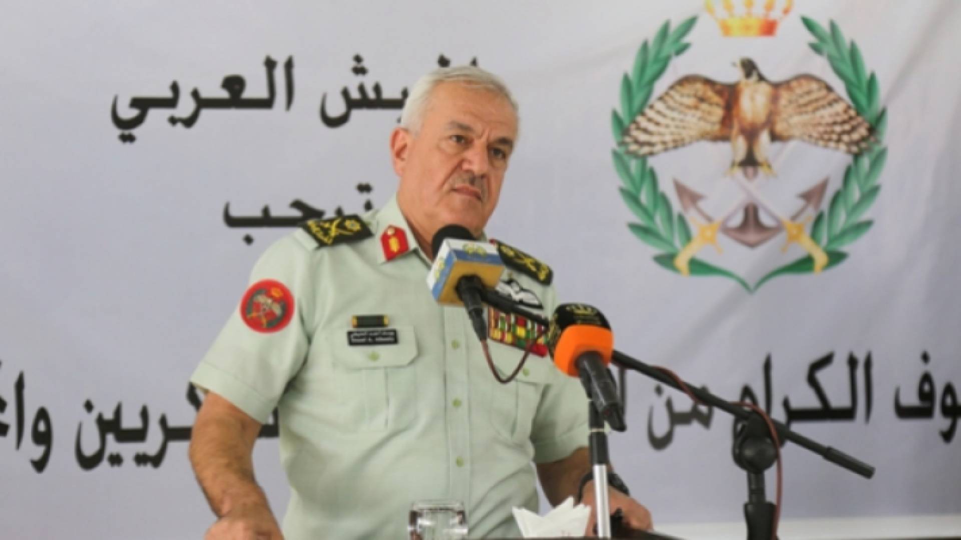 رئيس هيئة الأركان المشتركة اللواء الركن يوسف أحمد الحنيطي