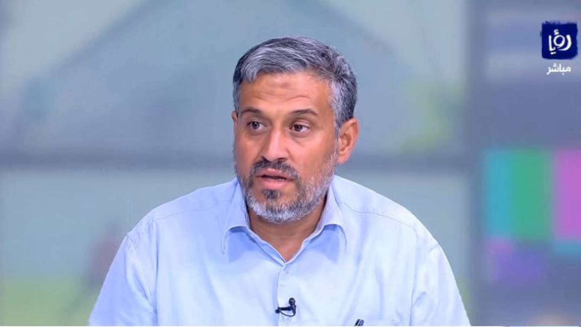 عمران حمدان مدير مطعم الشاورما في عين الباشا