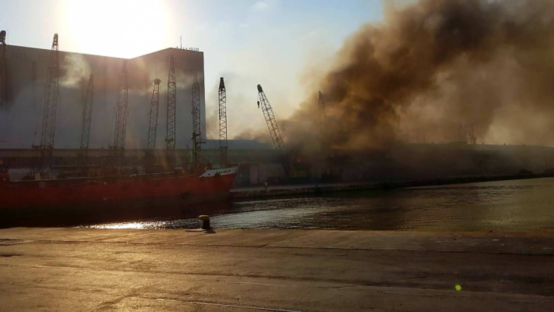 من موقع الحادثة