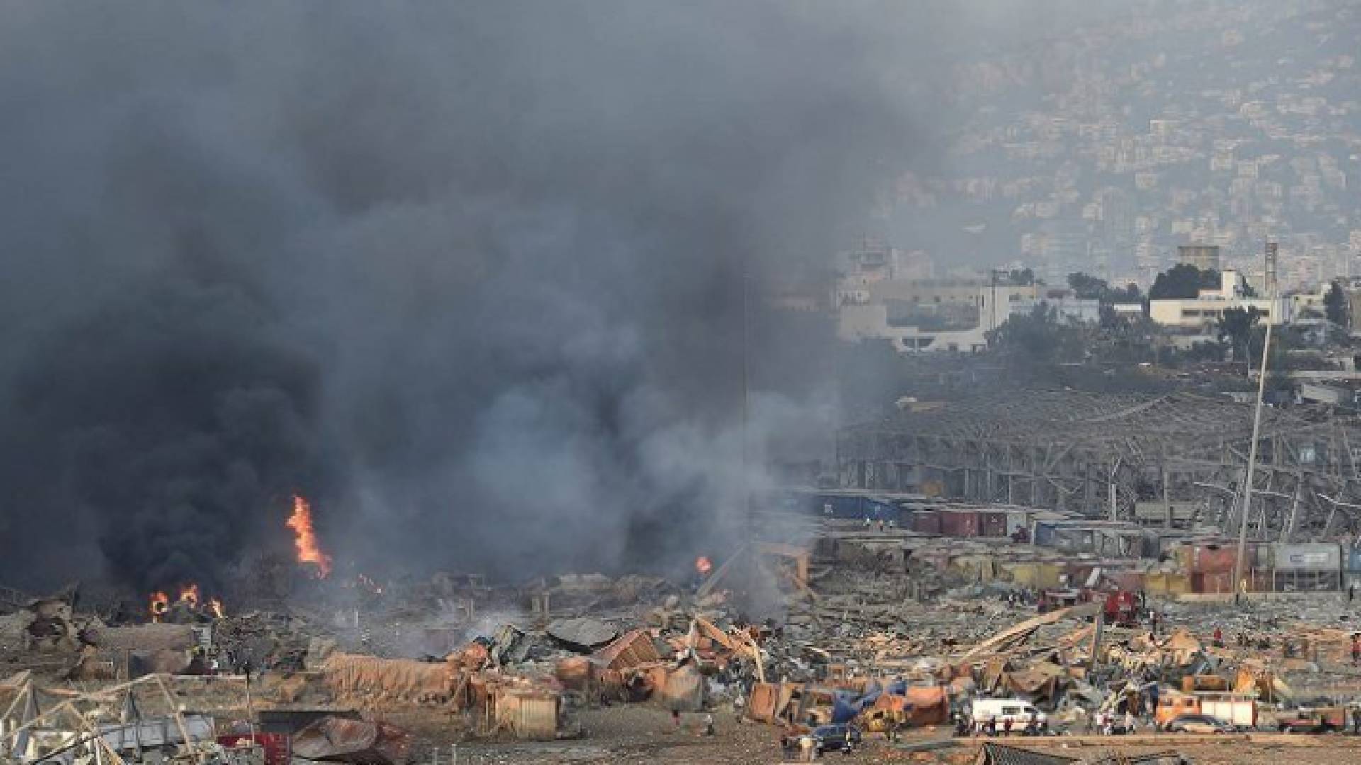 لتفجير الضخم الذي وقع في بيروت