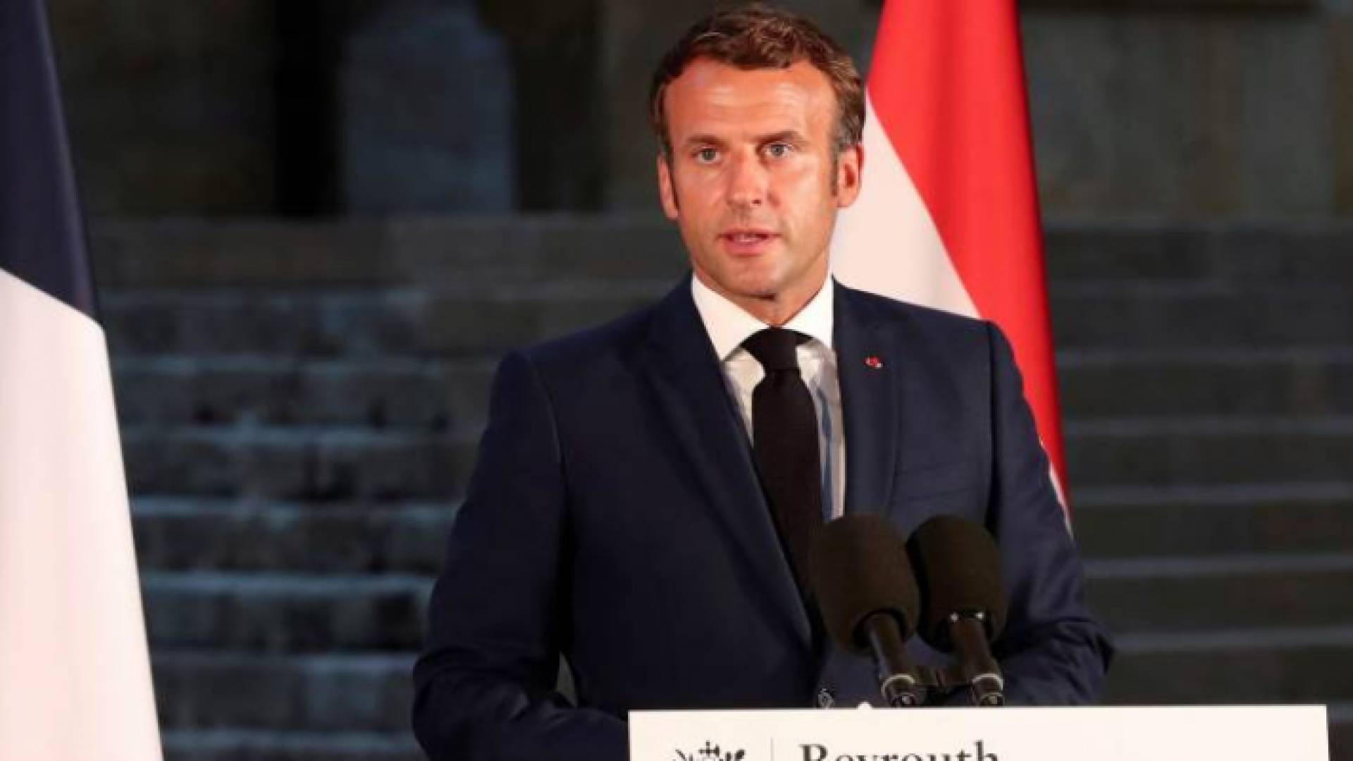 الرئيس الفرنسي إيمانويل ماكرون