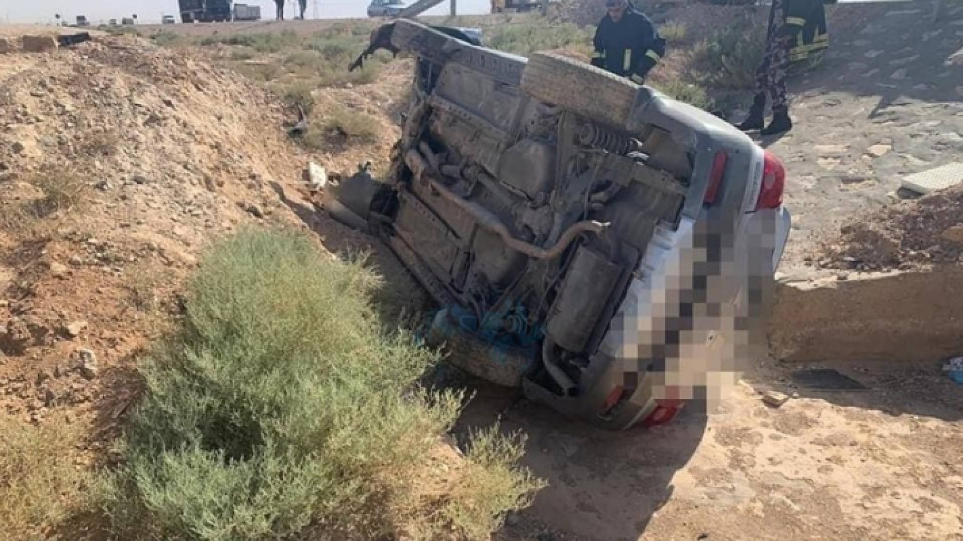 من موقع الحادث