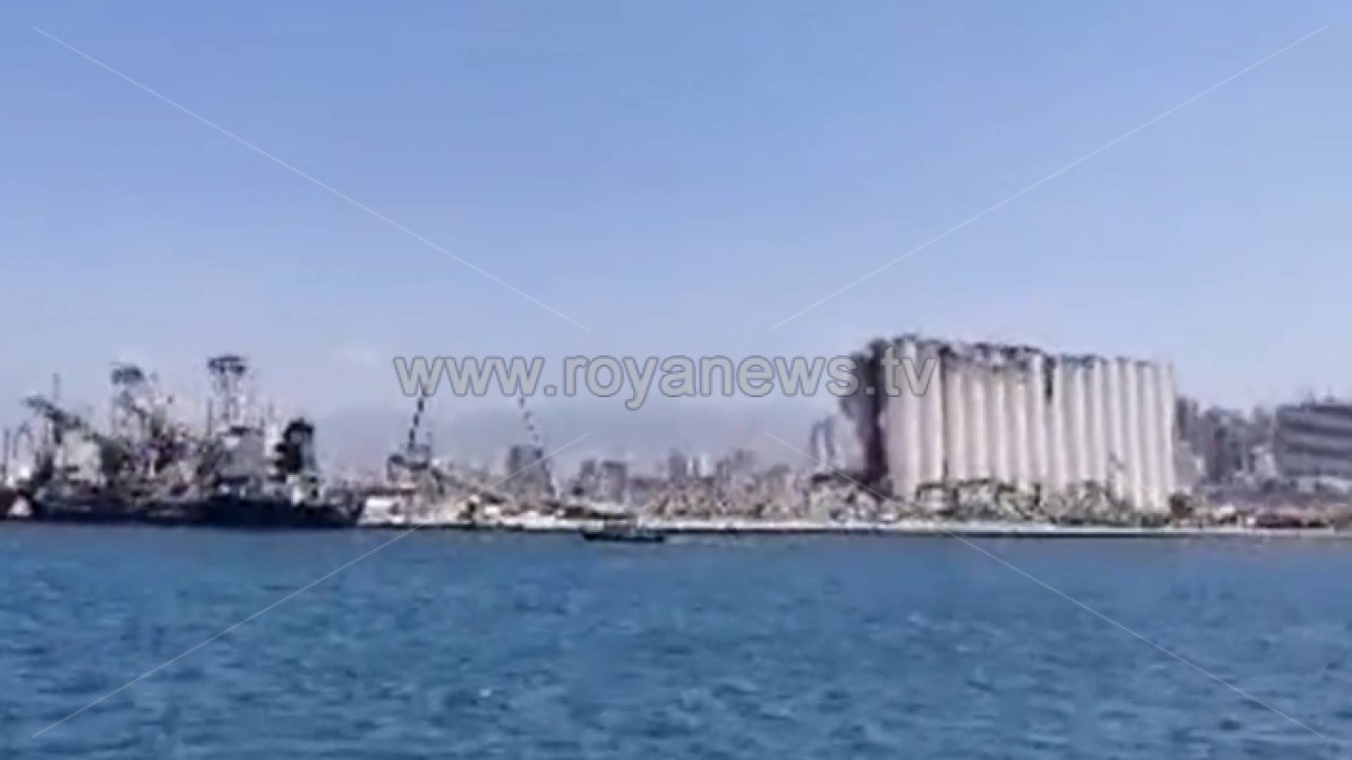"رؤيا" تتجول في مرفأ بيروت برفقة الجيش اللبناني