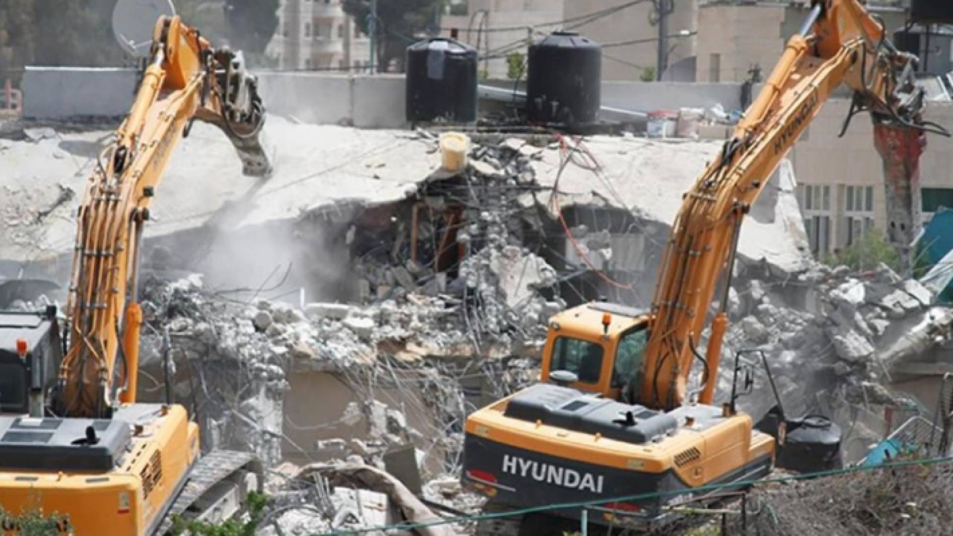 قوات الاحتلال تهدم قرية فراسين جنوبي جنين