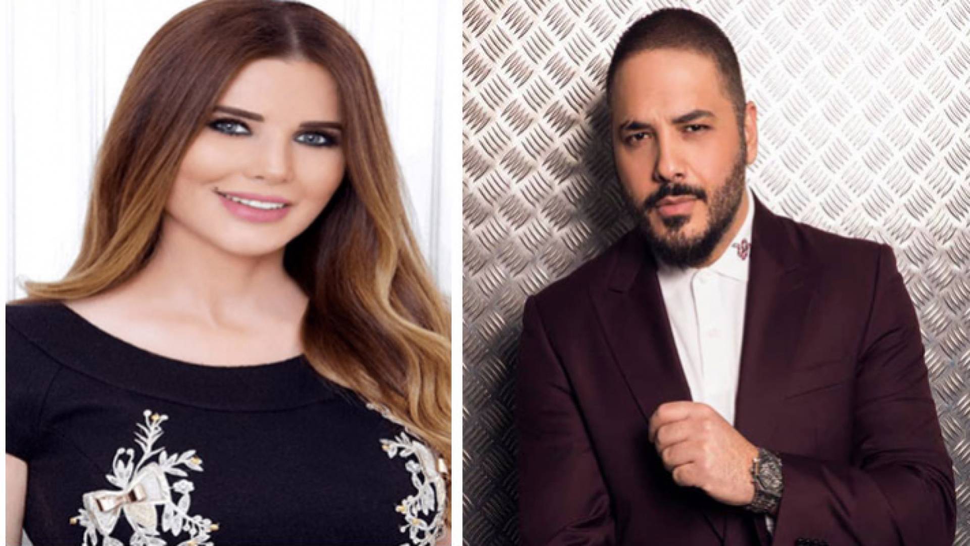 رامي عياش ومنى أبو حمزة
