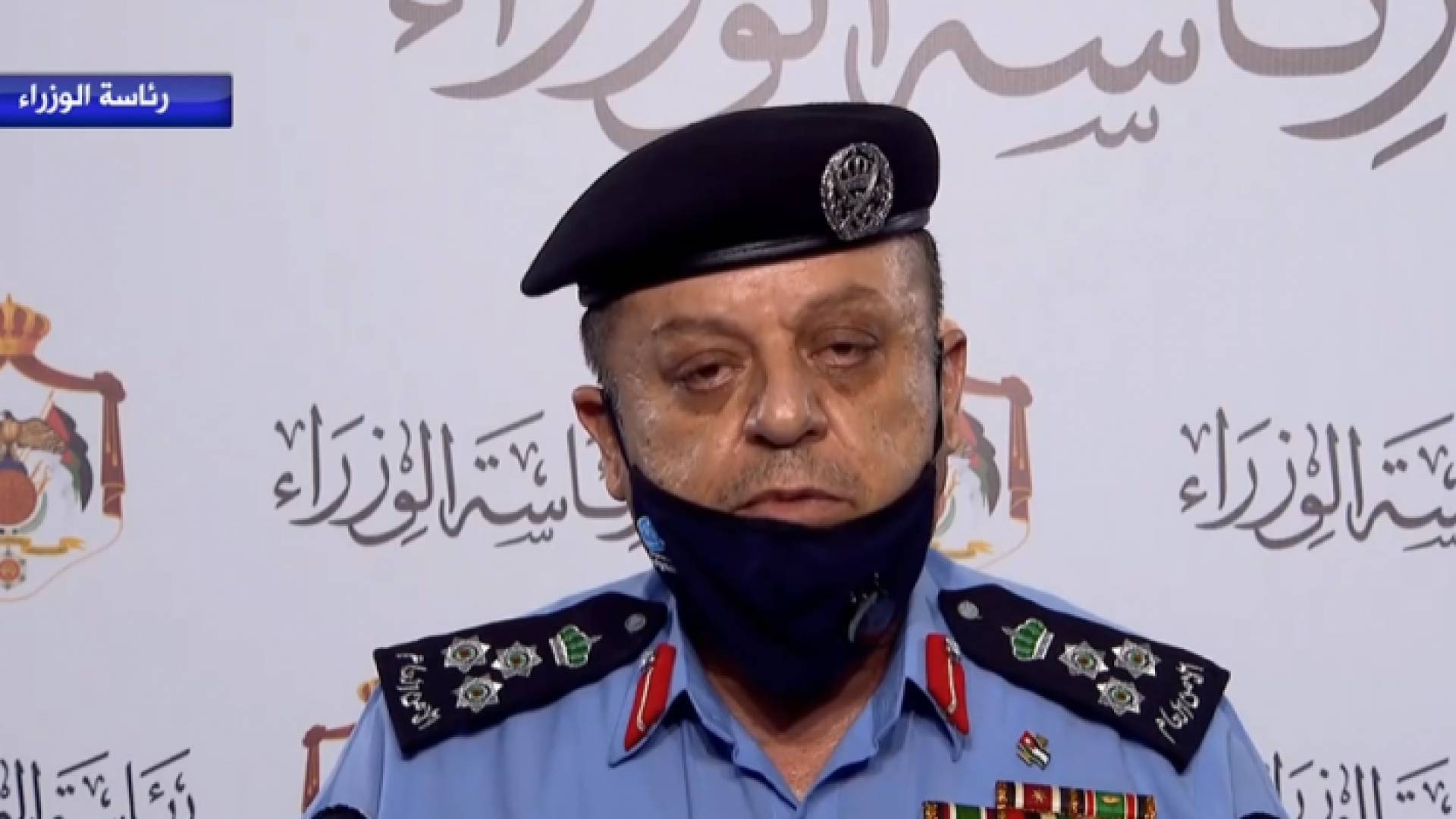 مدير عمليات خلية أزمة كورونا العميد مازن الفراية