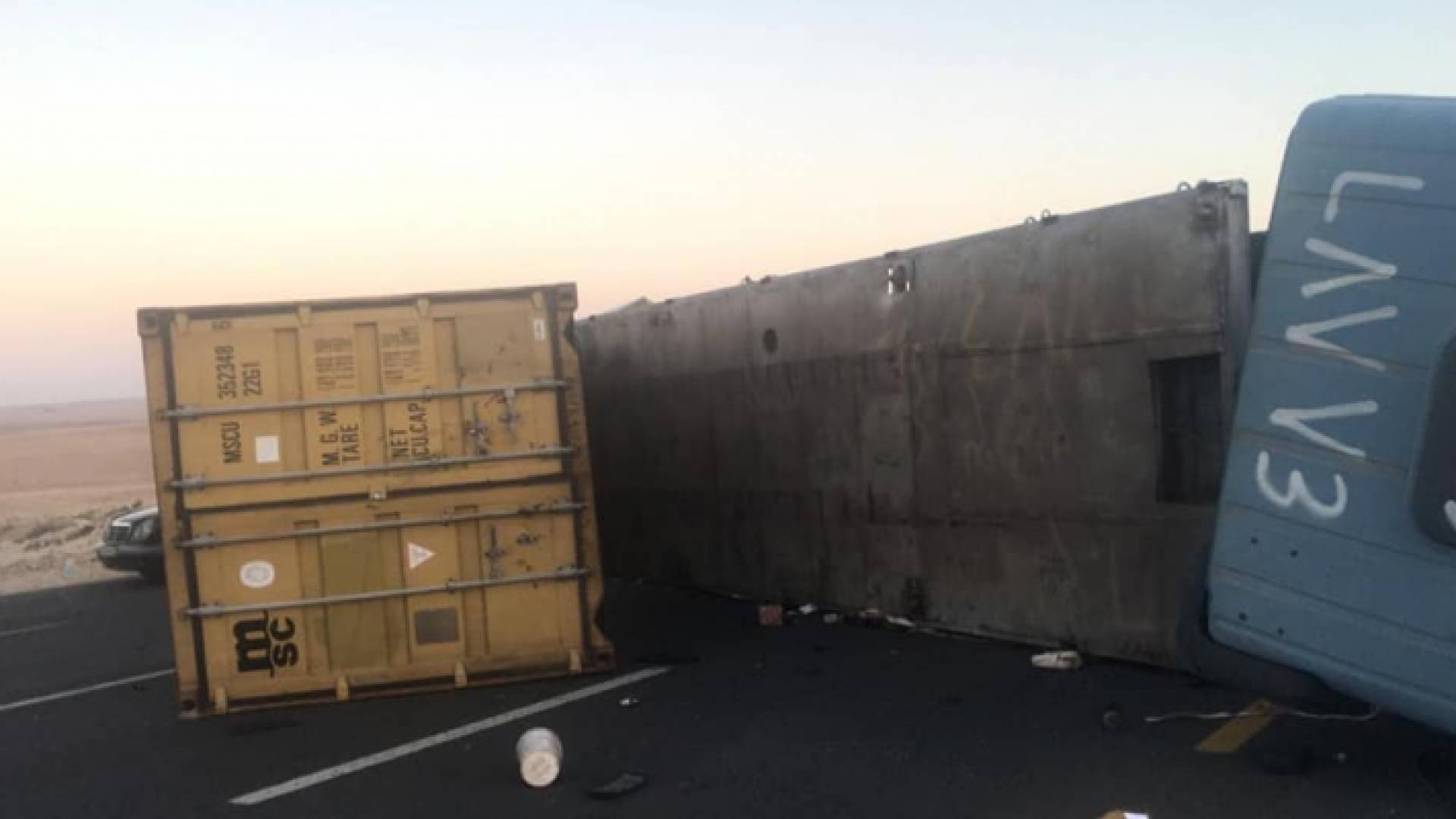 الصورة من الحادث