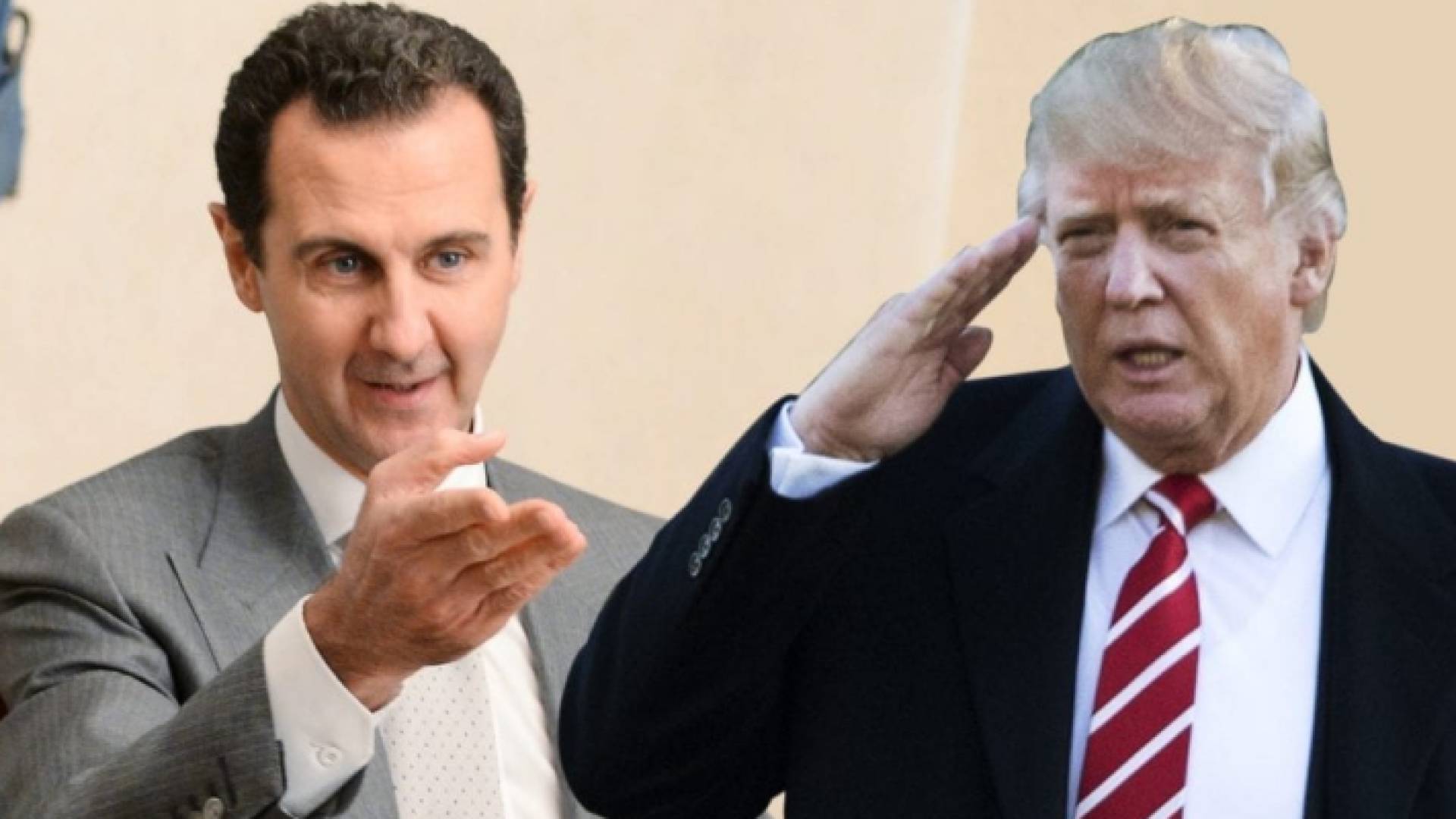 ترمب وبشار الأسد