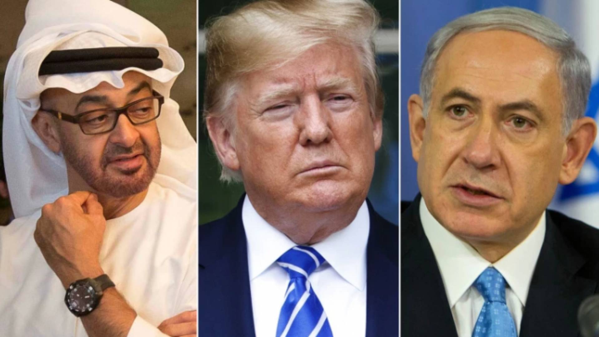 ترمب ونتنياهو ومحمد بن زايد