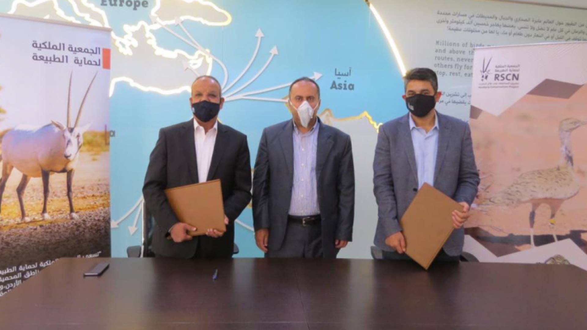 الملكية لحماية الطبيعة و مياه العقبة توقعان اتفاقية لصيانة واستدامة خزان المياه لقرية بئر مذكور