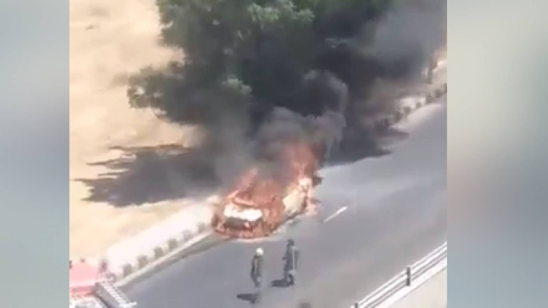 الصورة من الحريق