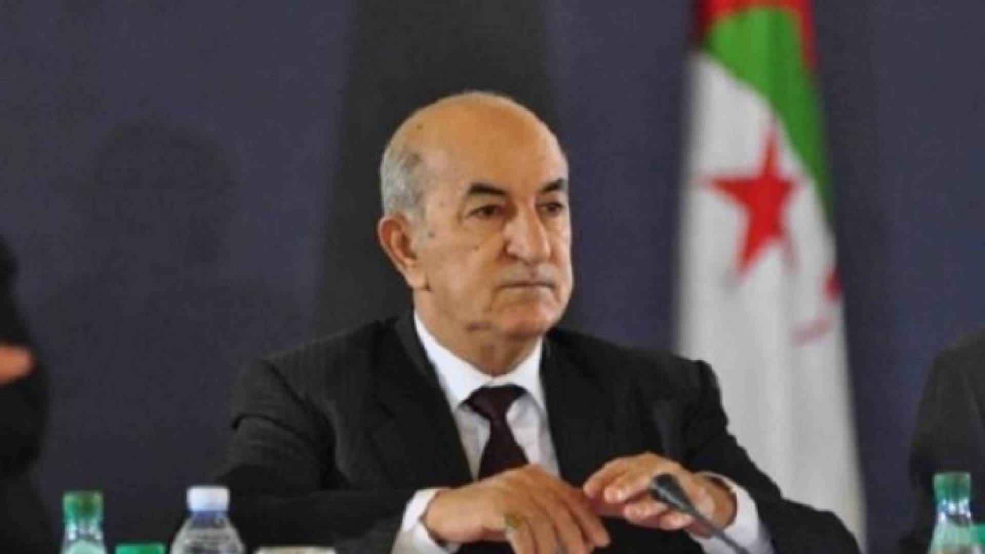 الرئيس الجزائري عبد المجيد تبون