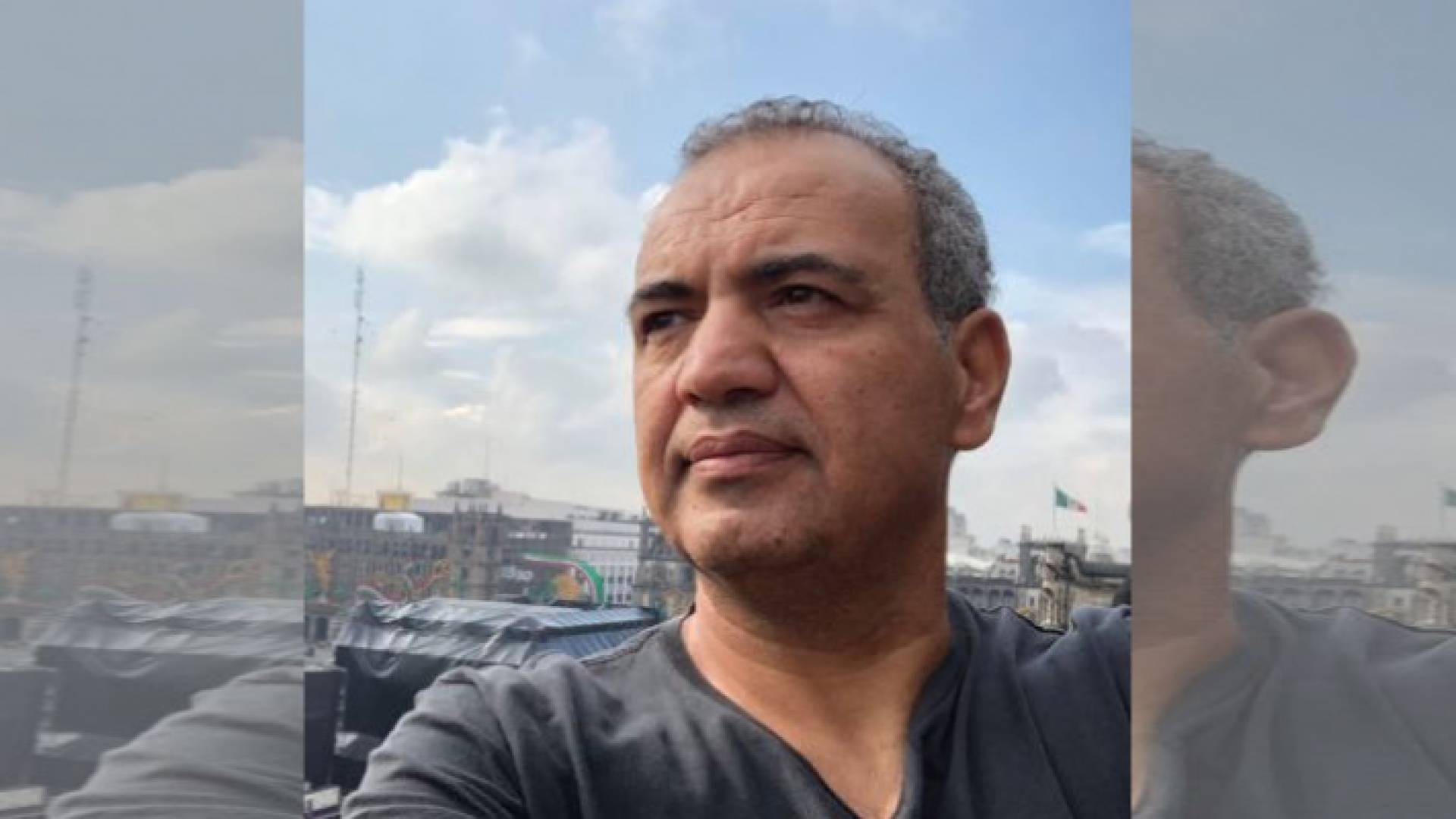 رسام الكاريكاتير الزميل عماد حجاج