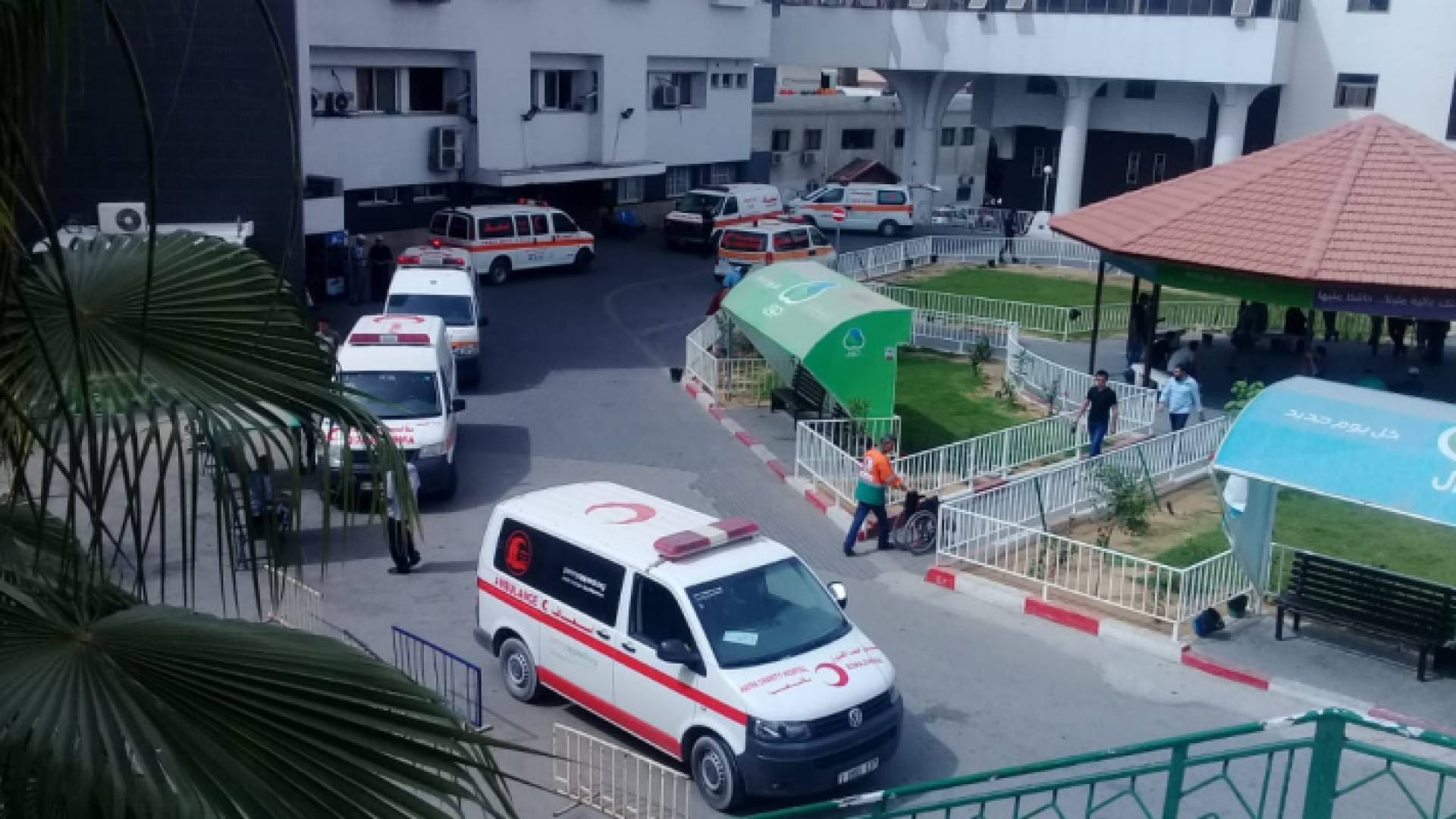 مجمع الشفاء في غزة .. الصورة أرشيفية