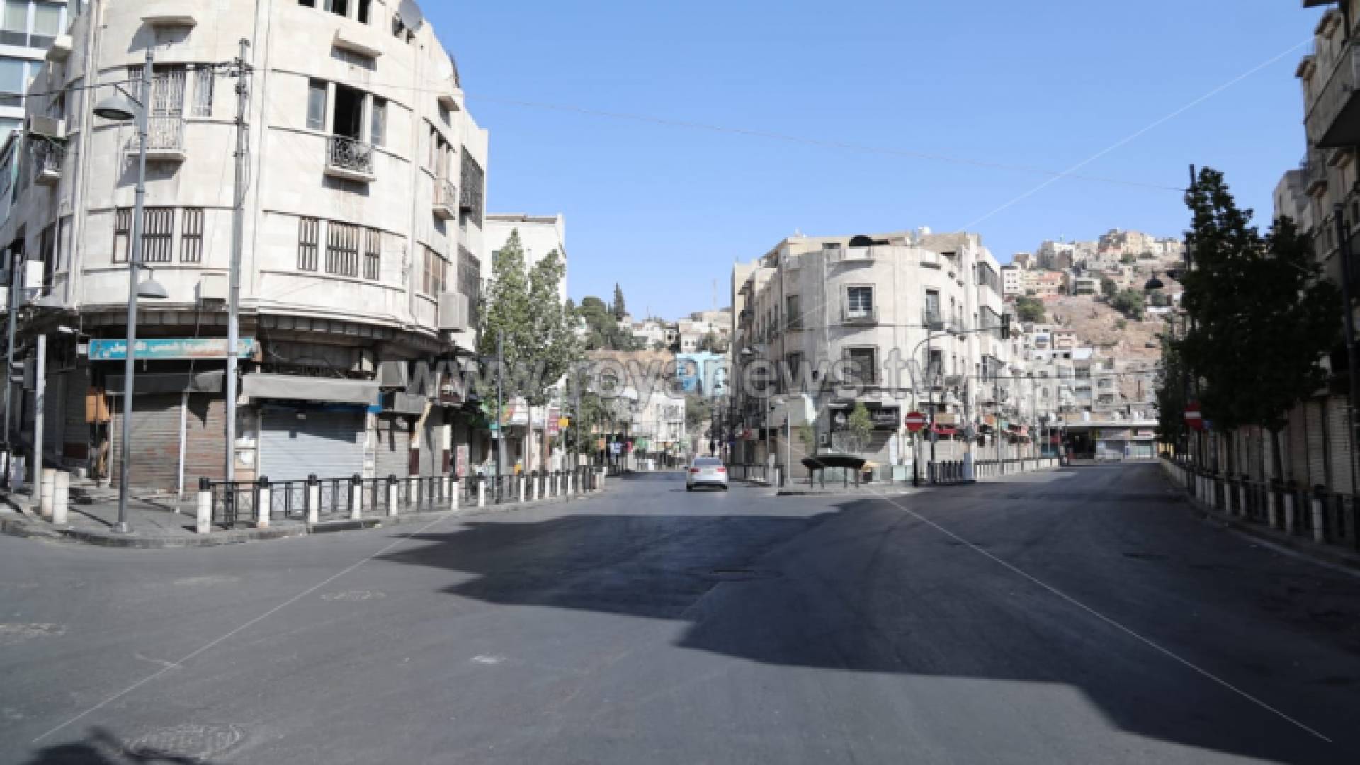 حظر تجول شامل في الاردن الجمعة