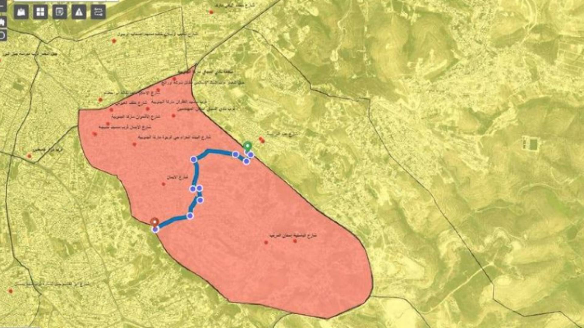 حي الربوة في لواء ماركا