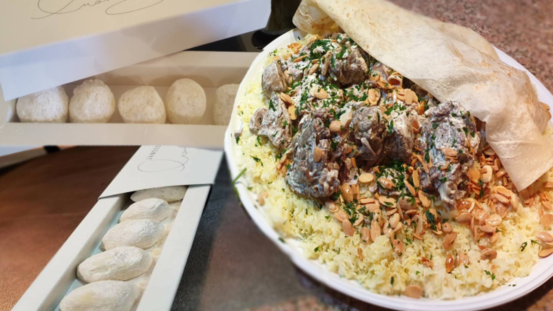 شوكولاتة بطعم المنسف في الأردن بطريقة مبتكرة