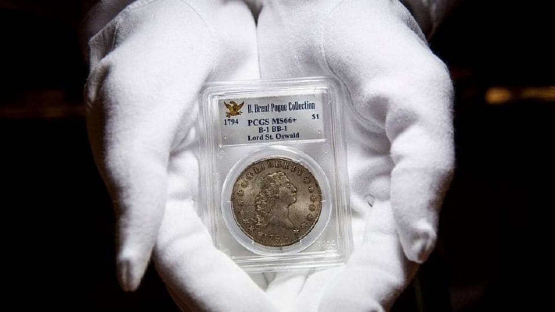 مزاد لبيع نسخة لدولار فضي يعود لعام 1794