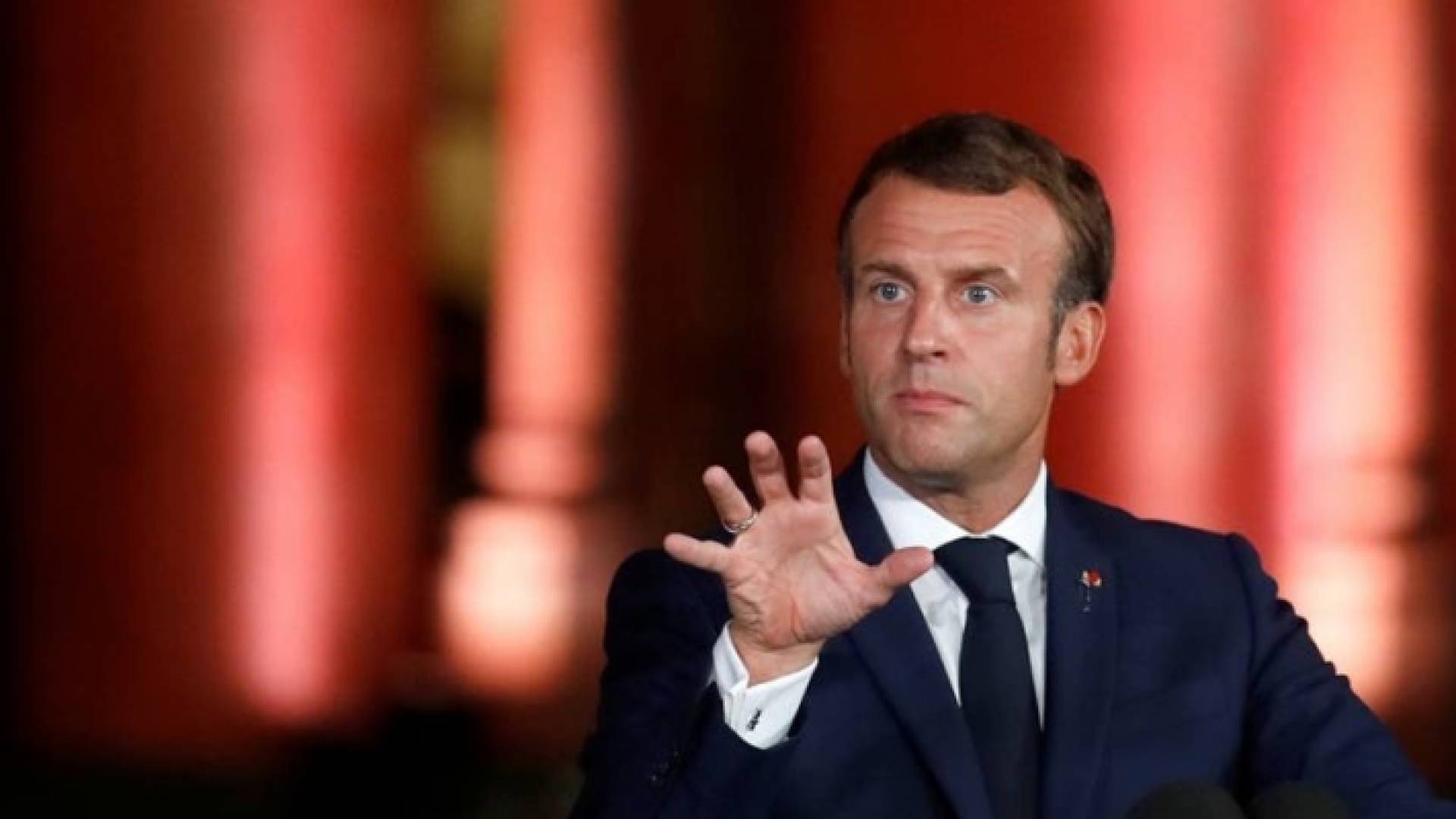 الرئيس الفرنسي ايمانويل ماكرو