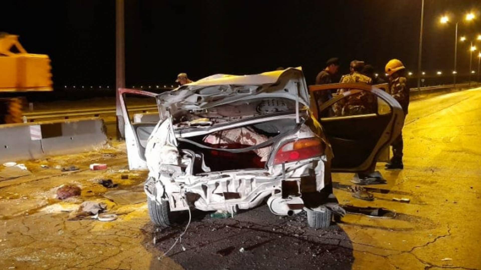 صورة من موقع الحادث