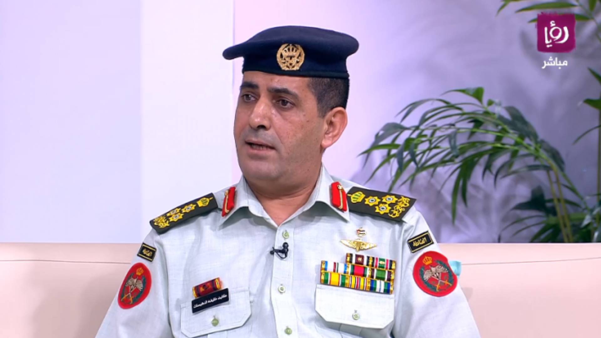 العميد الركن كايد خليفة الدهيسات، مدير شؤون الأفراد في القوات المسلحة