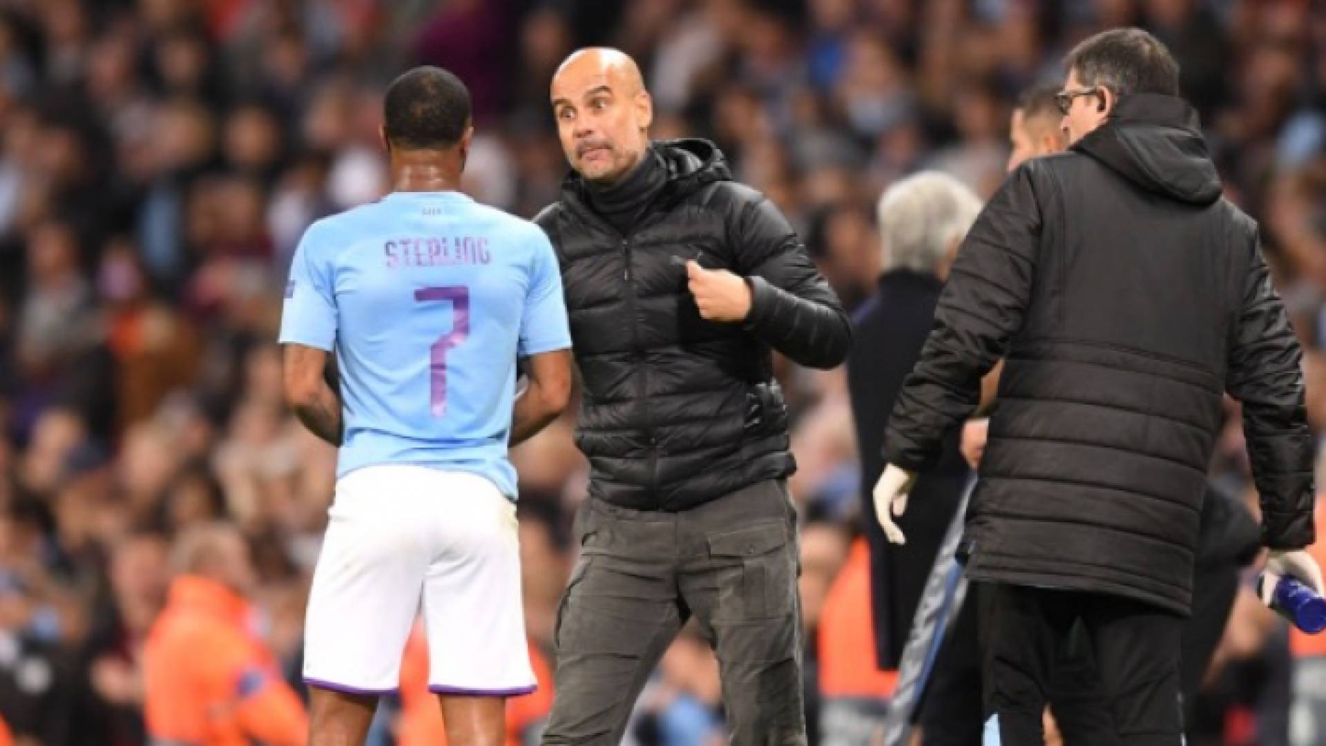 المدرب الاسباني للفريق بيب جوارديولا