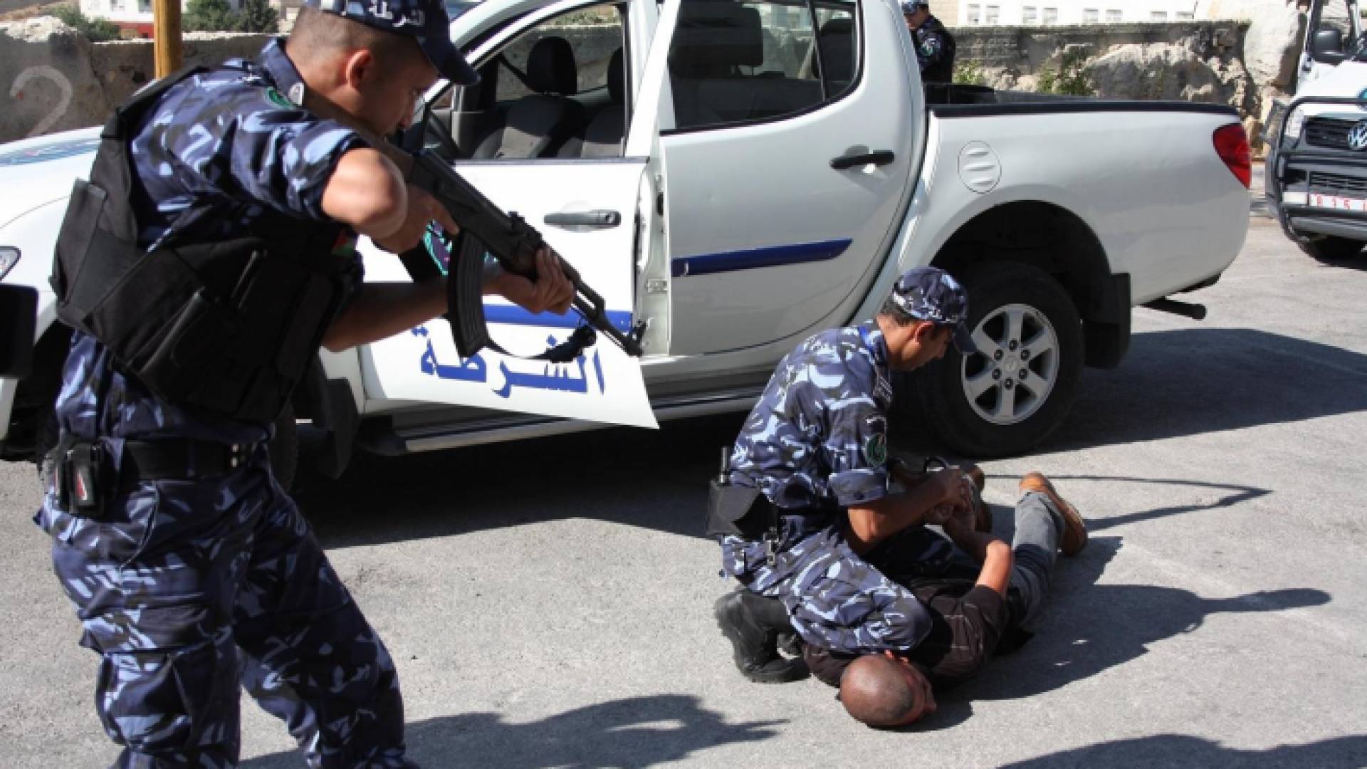 عناصر من الشرطة الفلسطينية