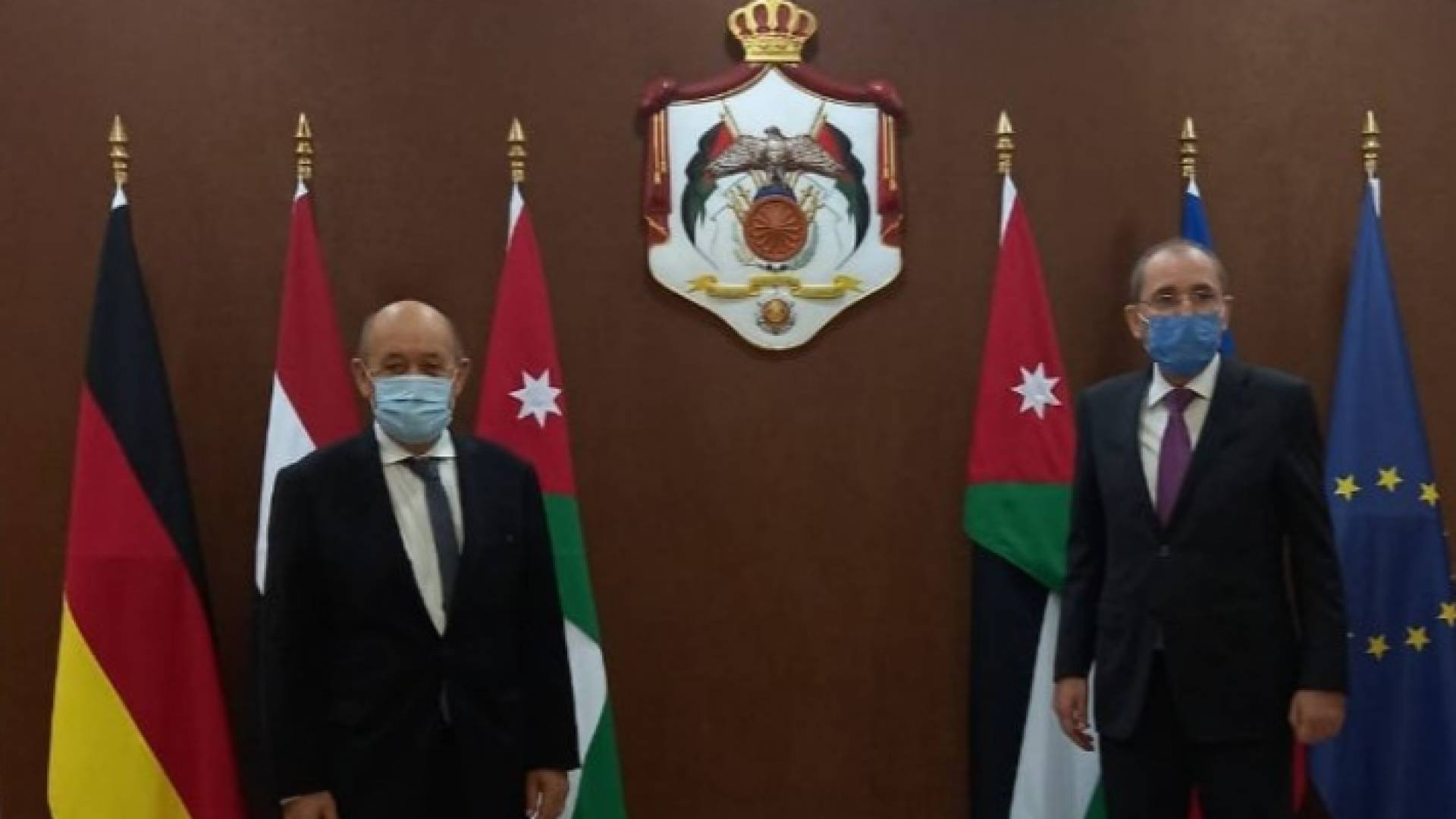 الصفدي ونظيره الفرنسي