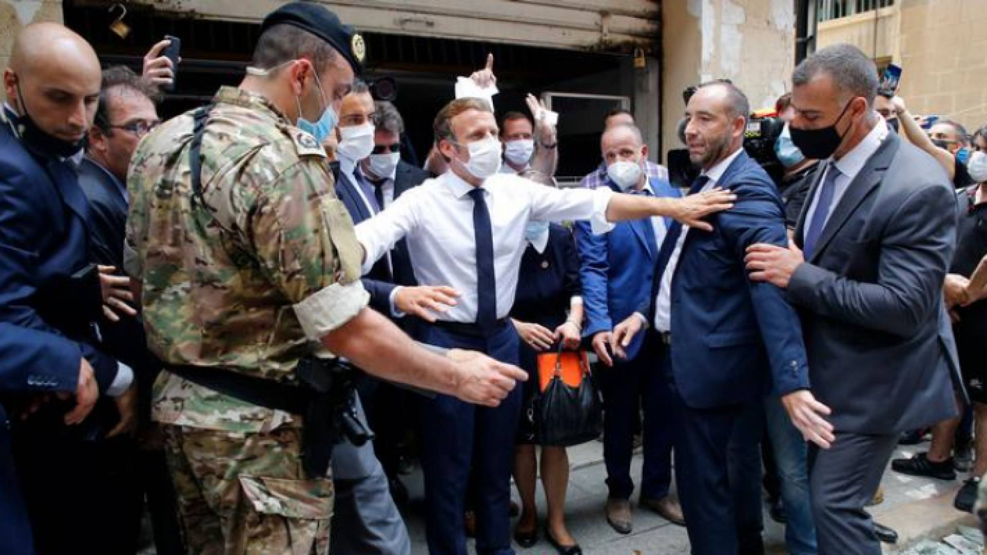 زيارة ماكرون للبنان