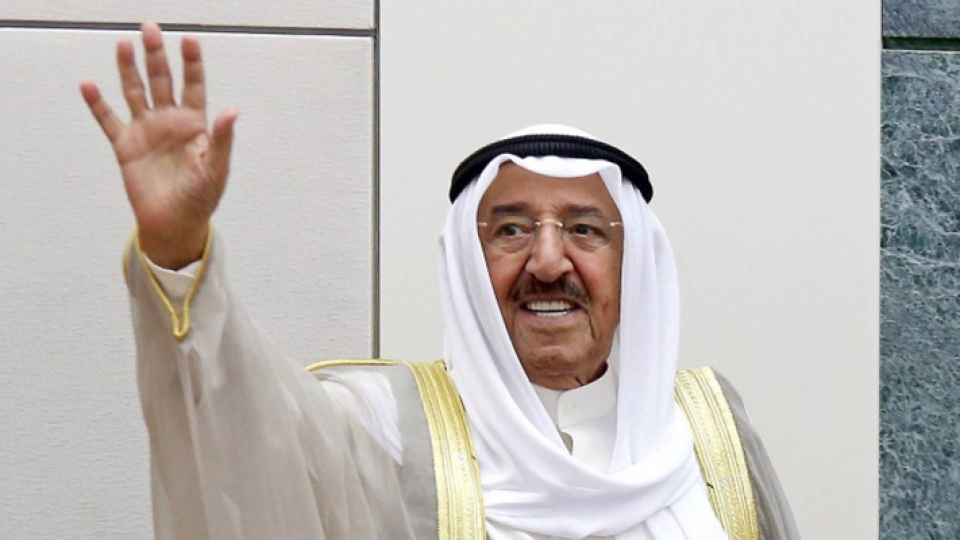 أمير الكويت الراحل الشيخ صباح الأحمد الجابر الصباح،
