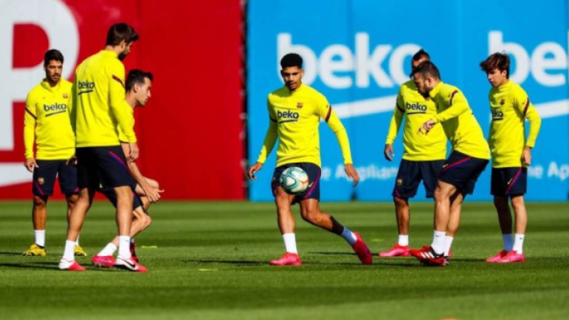 تدريبات برشلونة