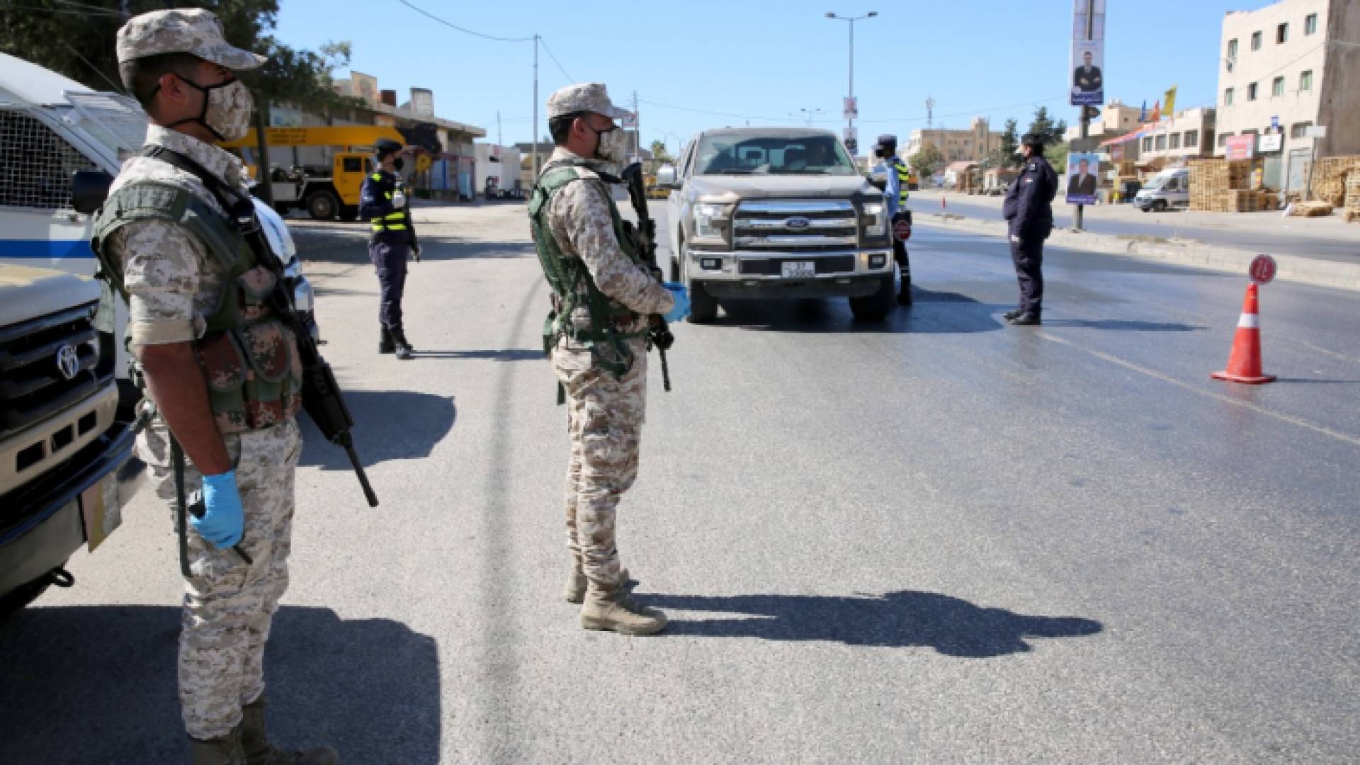 انتشار القوات المسلحة في عموم مناطق المملكة