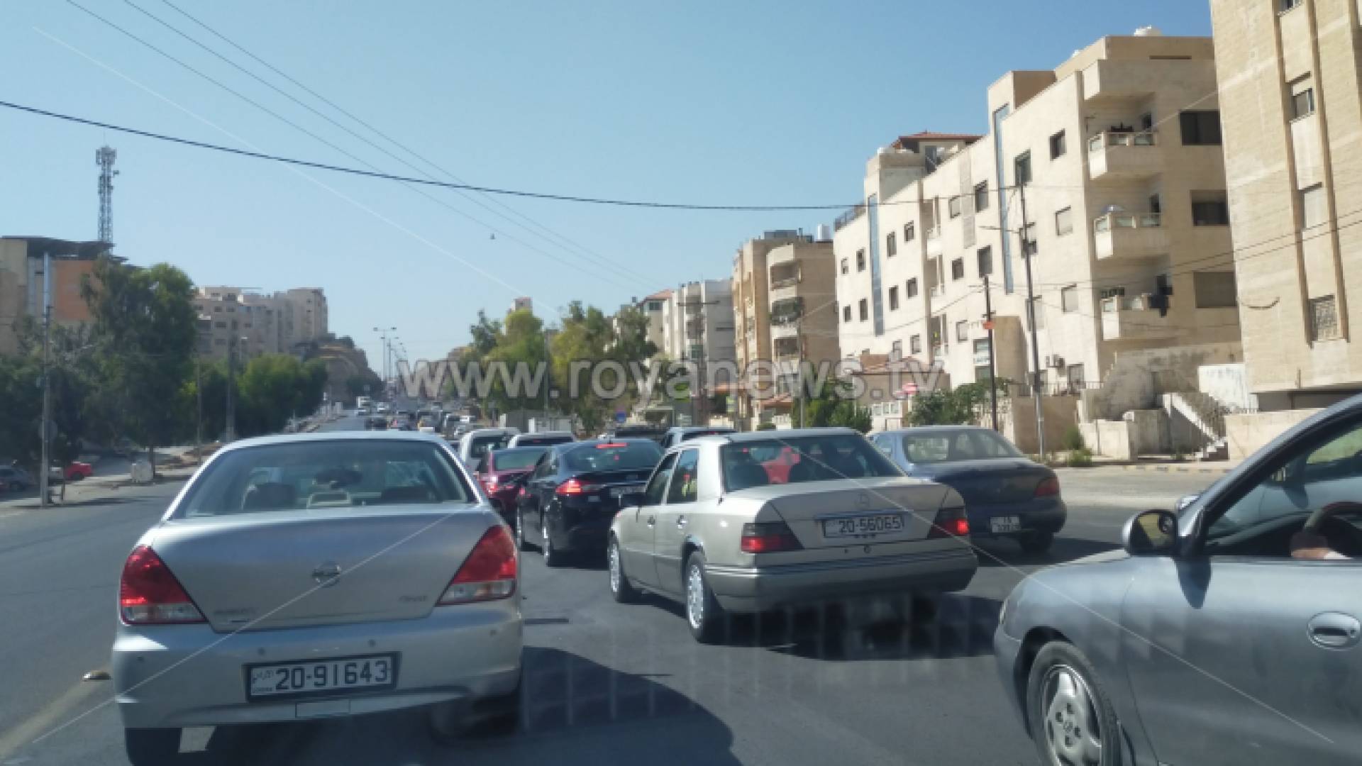 من أحد شوارع عمان